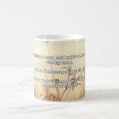 Ermutigung des Empath Warrior zu einem positiven Z Kaffeetasse (Mittel)