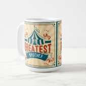 Ermutigung des größten Bruders der Welt Kaffeetasse (Vorderseite Links)