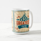 Ermutigung des größten Vaters der Welt Kaffeetasse (VorderseiteRechts)