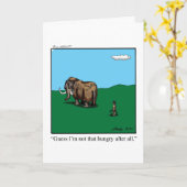 Ermutigung des Grußkarten-Spaßes Karte (Gelbe Blume)