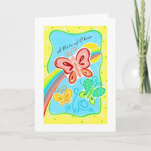 Ermutigung-EIn Anmerkung von Beifall Karte (Vorderseite)