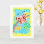 Ermutigung-EIn Anmerkung von Beifall Karte (Gelbe Blume)