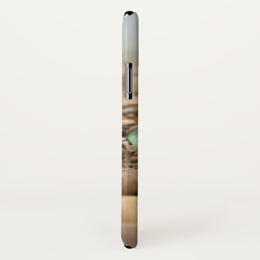 Ermutigung einfach nur zum Atmen des Strandglases Case-Mate iPhone Hülle (Hinten/Rechts)