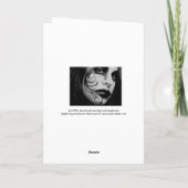 Ermutigung für harte Zeiten! Karte (Rückseite)