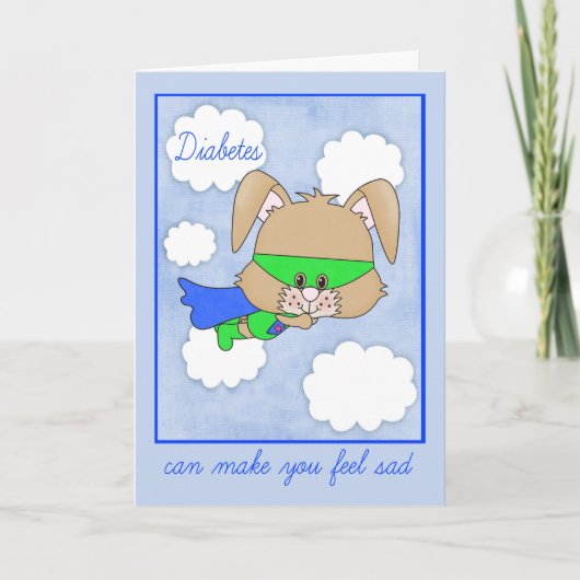 Ermutigung für Kind mit Diabetes Karte (Vorderseite)