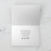 Ermutigung für Krebspatienten, Sie haben dies Got Karte (Innenseite)