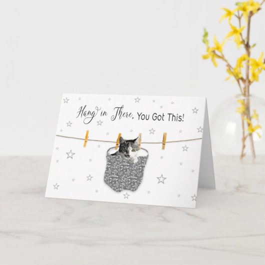 Ermutigung für Krebspatienten, Sie haben dies Got Karte (Gelbe Blume)