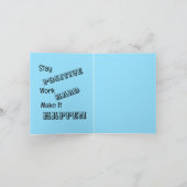 Ermutigung G Card : Worte der Weisheit Karte (Innenseite)