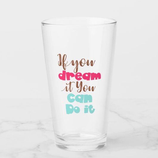 Ermutigung! Glas (Vorderseite)