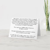 Ermutigung Karte (Rückseite)