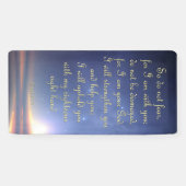 Ermutigung, keine Angst Banner - Isaiah 41:10 (Horizontal)