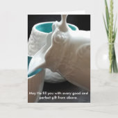 Ermutigung mit Schrift Karte (Vorderseite)