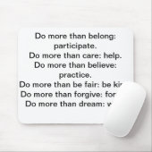 Ermutigung Mousepad (Mit Mouse)