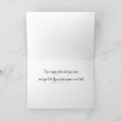 Ermutigung Pnk Flamingo Funny Spaß Card Karte (Innenseite)