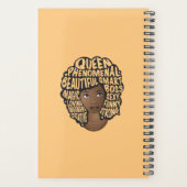 Ermutigung schwarzer Frauen, gelb Planer (Rückseite)