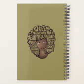 Ermutigung schwarzer Frauen, grün leben Planer (Rückseite)