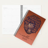 Ermutigung schwarzer Frauen, Kupferbraun Planer (Anzeige)