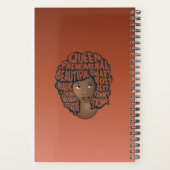 Ermutigung schwarzer Frauen, Kupferbraun Planer (Rückseite)