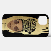 Ermutigung schwarzer Frauen, natürliches Haar, Gol Case-Mate iPhone Hülle (Rückseite (Horizontal))
