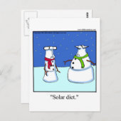 Ermutigung Spaß Postkarte (Vorne/Hinten)