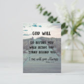 Ermutigung und Comfort Bible Verse mit Zitat Postkarte (Stehend Vorderseite)