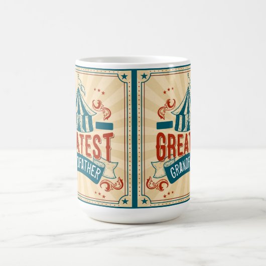 Ermutigung von Großvatern weltweit Kaffeetasse (Mittel)