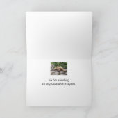 Ermutigung/Wohlergehen des Bärentieres Karte (Innenseite)