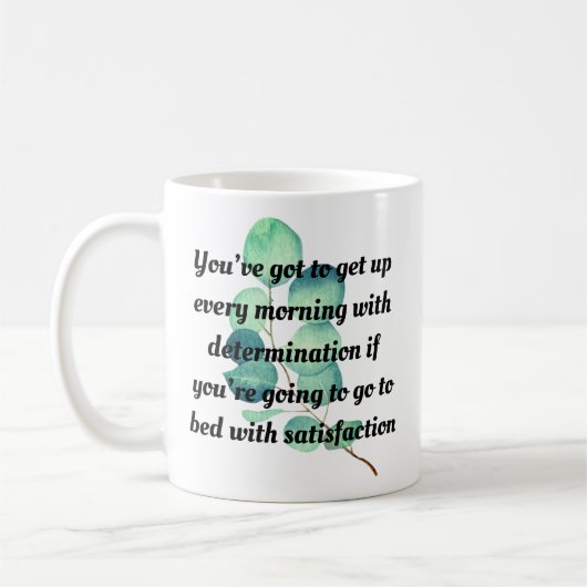 Ermutigung zu Motivierend Angebot Kaffeetasse (Links)