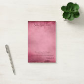 Ermutigung zu Seek God first Post-it Klebezettel (Büro)