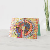 Ermutigung zum Denken Ihrer Karte - Br Labyrinth (Vorderseite)