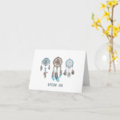 Ermutigung zur Ermutigung eines Traumbeckens für W Karte (Gelbe Blume)