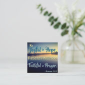 Ermutigung zur Speicherung von Karten für Bibelver (Stehend Vorderseite)