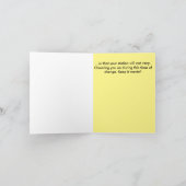 Ermutigungs-Karte - Jahreszeit der Änderung - Karte (Innenseite)