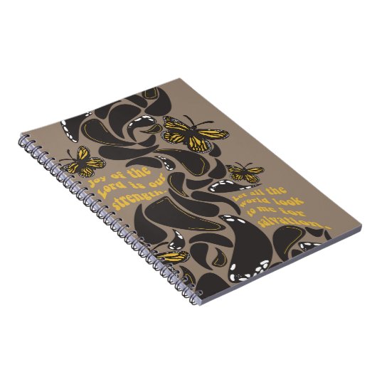 Ermutigungs-Notebook Notizblock (Rechte Seite)