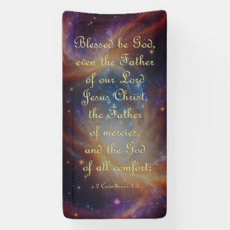 Ermutigungsbanner - 2 Korinther 1:3 Banner