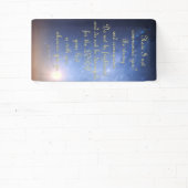 Ermutigungsbanner - Joshua 1:9 Banner (InSitu)