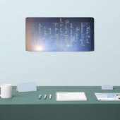 Ermutigungsbanner - Joshua 1:9 Banner (Messe)