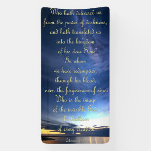 Ermutigungsbanner - Kolosse 1:13-15 Banner