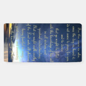 Ermutigungsbanner - Kolosse 1:9-10 Banner (Horizontal)