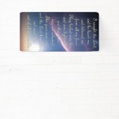 Ermutigungsbanner - Psalm 34:4-6 Banner (InSitu)