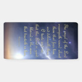 Ermutigungsbanner - Psalm 34:7-8 Banner (Horizontal)