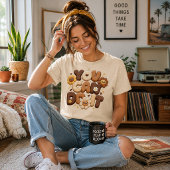 Ermutigungsbotschaft mit Blumen: Du Schaffst Es Tri-Blend Shirt