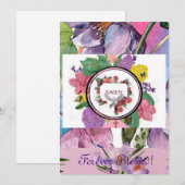 Ermutigungskarte "Amen - für immer gesegnet!" Feiertagskarte (Vorne/Hinten)