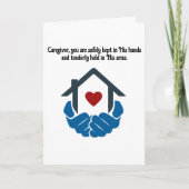 Ermutigungskarte des christlichen Betreuers Karte (Vorderseite)