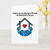 Ermutigungskarte des christlichen Betreuers Karte (Gelbe Blume)