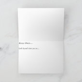 Ermutigungskarte für jeden Fall Karte (Innenseite)