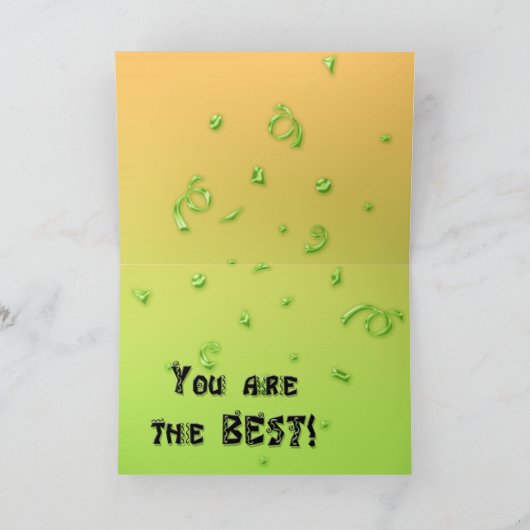 Ermutigungskarte für Kinder Karte (Innenseite)