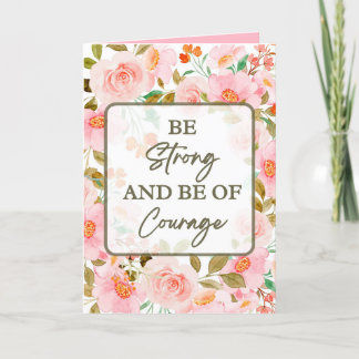 Ermutigungskarte für schwierige Zeiten z.B. Krankh Ankündigung