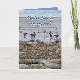 Ermutigungskarte "Spielplatz der Mutter Natur" Karte