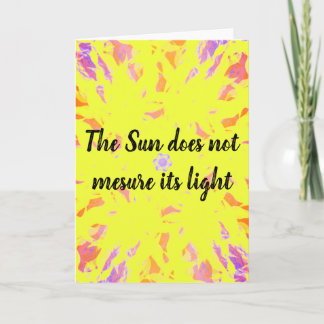 Ermutigungskarte und Inspirationskarte Karte